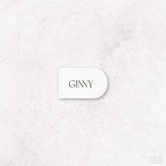 Wolfsbane: Wedding Place Card