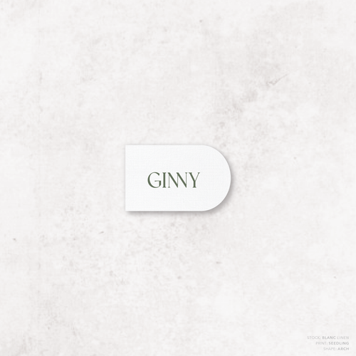 Wolfsbane: Wedding Place Card