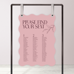 Wolfsbane: Wedding Seating Chart