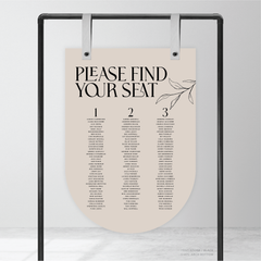 Wolfsbane: Wedding Seating Chart