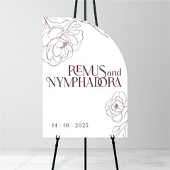 Wolfsbane: Wedding Welcome Sign