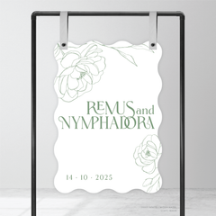 Wolfsbane: Wedding Welcome Sign