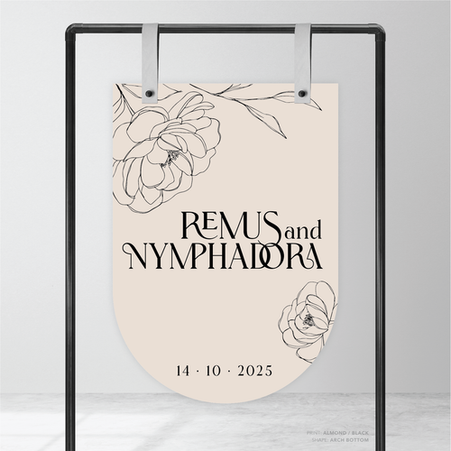 Wolfsbane: Wedding Welcome Sign