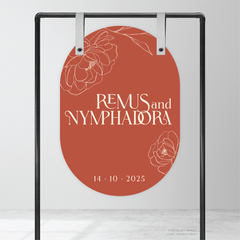 Wolfsbane: Wedding Welcome Sign