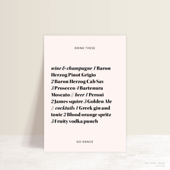 XOXO: Wedding Bar Sign