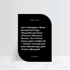 XOXO: Wedding Bar Sign