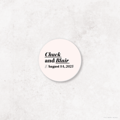 XOXO: Wedding Coaster