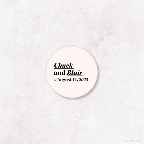 XOXO: Wedding Coaster