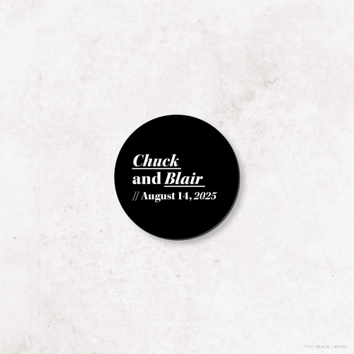 XOXO: Wedding Coaster