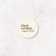 XOXO: Wedding Coaster