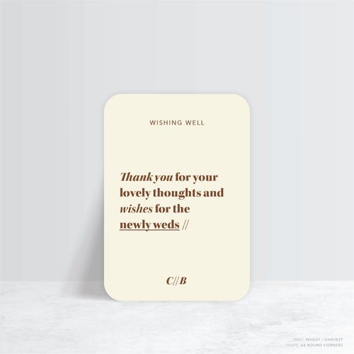 XOXO: Wedding Info Sign