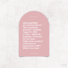 XOXO: Wedding Invitation