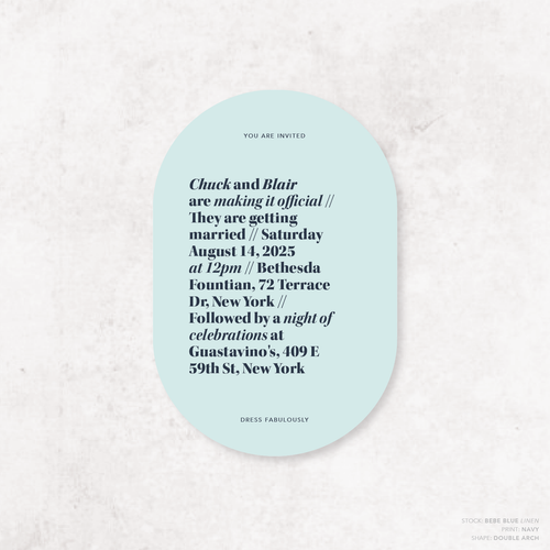 XOXO: Wedding Invitation