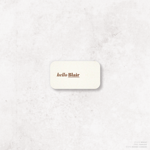 XOXO: Wedding Place Card