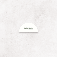 XOXO: Wedding Place Card