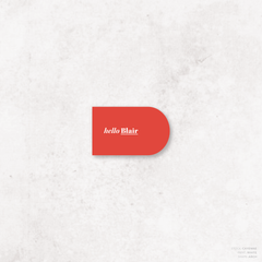 XOXO: Wedding Place Card