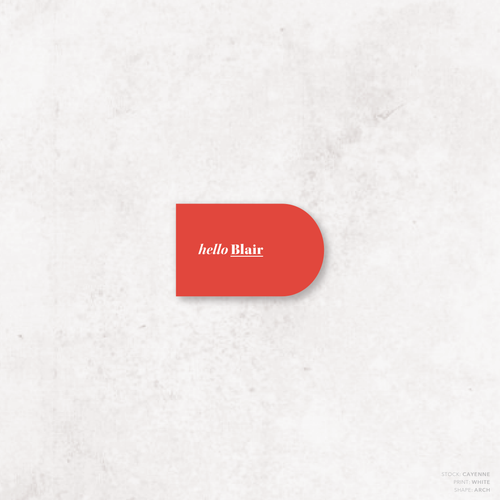 XOXO: Wedding Place Card