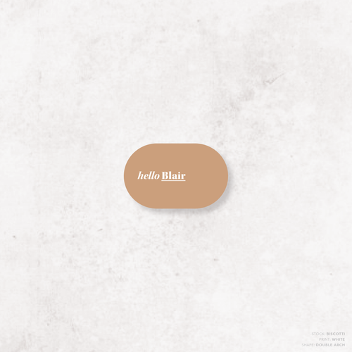 XOXO: Wedding Place Card