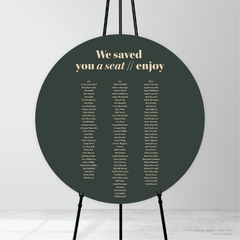 XOXO: Wedding Seating Chart