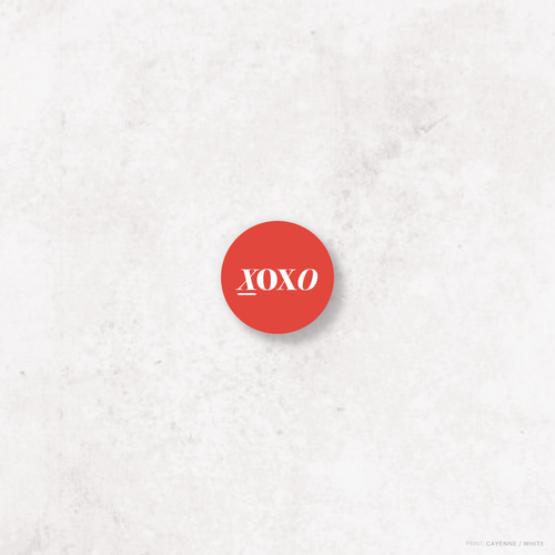 XOXO: Wedding Sticker