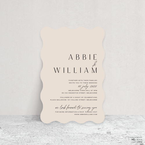 Abbie: Wedding Invitation