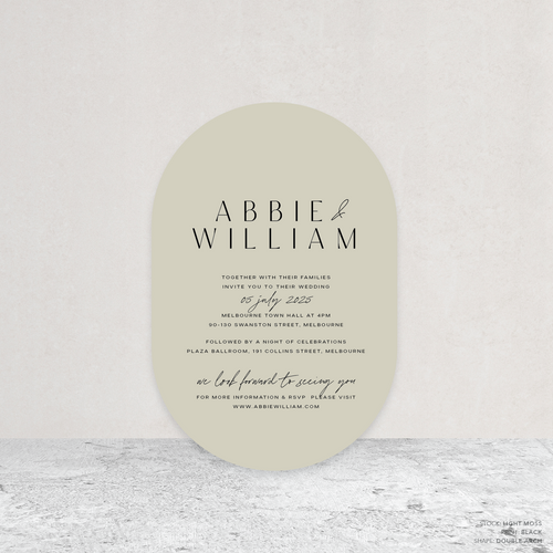 Abbie: Wedding Invitation