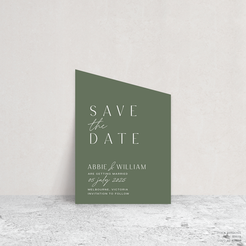 Abbie: Wedding Save The Date