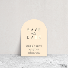 Abbie: Wedding Save The Date