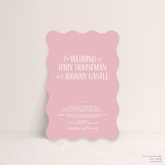 Be My Baby: Wedding Invitation