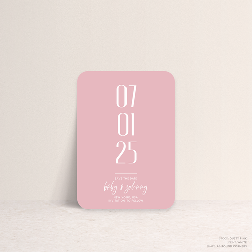 Be My Baby: Wedding Save The Date