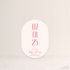 Be My Baby: Wedding Save The Date