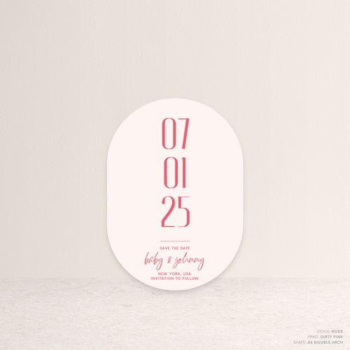 Be My Baby: Wedding Save The Date