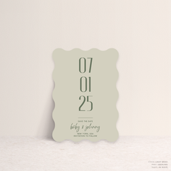 Be My Baby: Wedding Save The Date