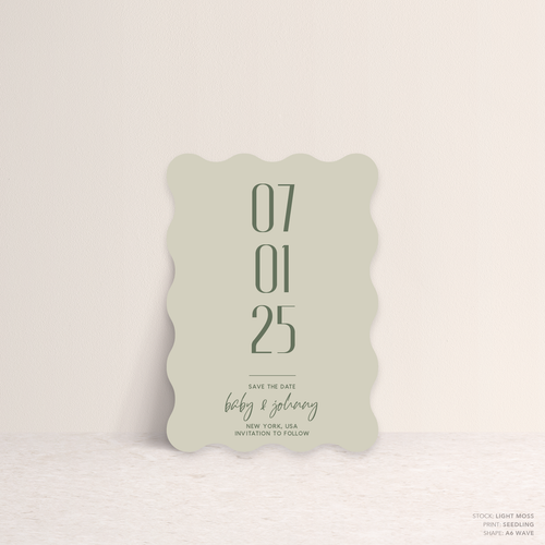 Be My Baby: Wedding Save The Date