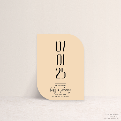 Be My Baby: Wedding Save The Date