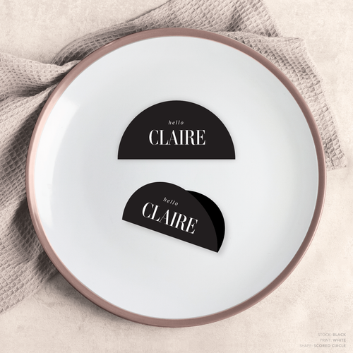 Claire: Wedding Place Card