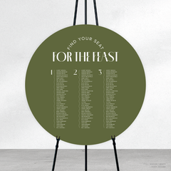 Edward: Wedding Seating Chart