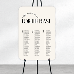 Edward: Wedding Seating Chart