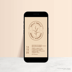 Galway Girl: Digital Wedding Invitation