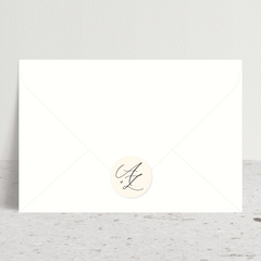 Golden Afternoon: Wedding Sticker