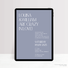 Me And You: Digital Wedding Invitation