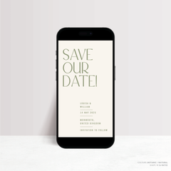 Me And You: Digital Wedding Save The Date