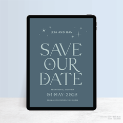 Starry: Digital Wedding Save The Date