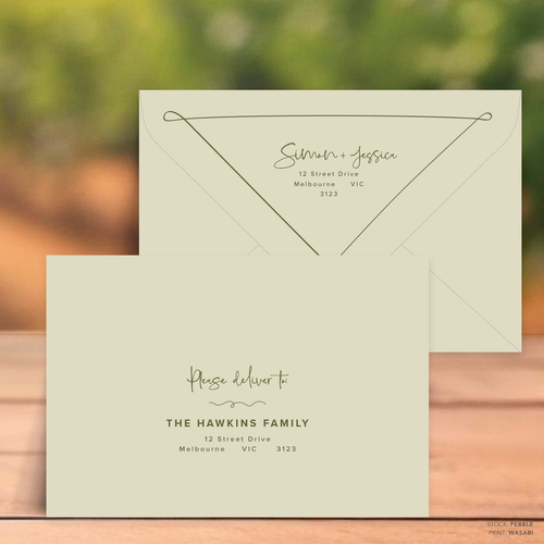 Vino: Envelope Print