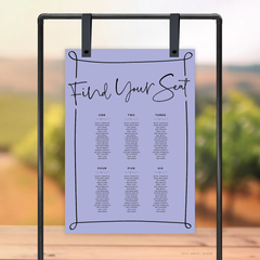 Vino: Wedding Seating Chart