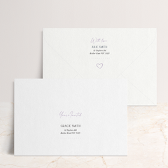 Ashleigh: Envelope Print Front & Back