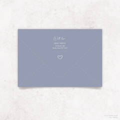 Ashleigh: Envelope Print Back