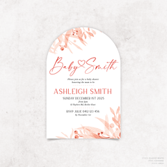 Ashleigh: Baby Shower Invitation