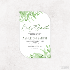 Ashleigh: Baby Shower Invitation