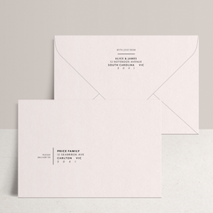 Amelia: Envelope Print Front & Back